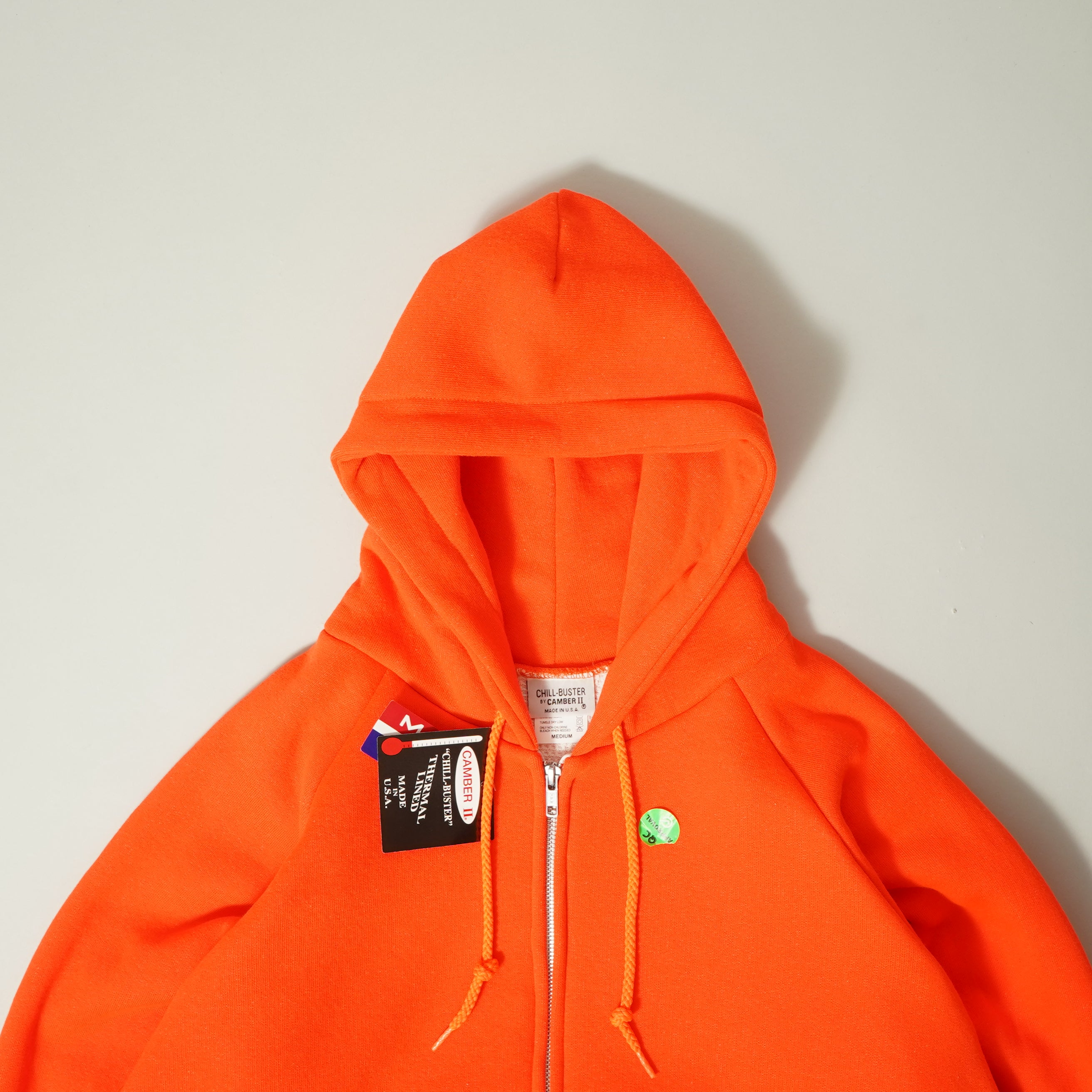 CAMBER CHILL BUSTER Zip Hoodie - Orange – SLON STORE