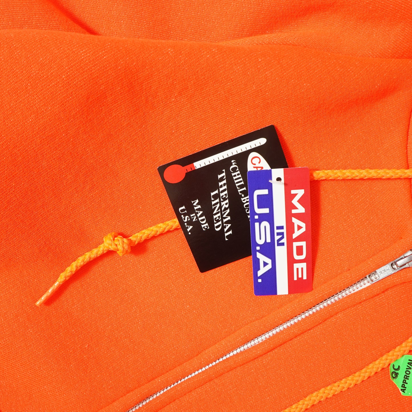 CAMBER CHILL BUSTER Zip Hoodie - Orange