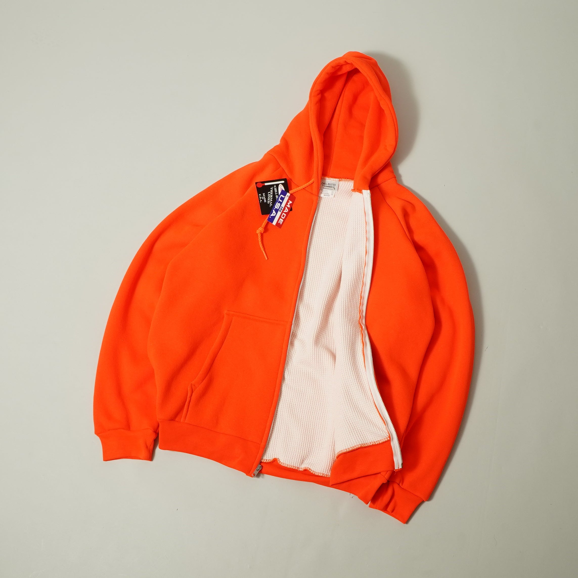 CAMBER CHILL BUSTER Zip Hoodie - Orange – SLON STORE
