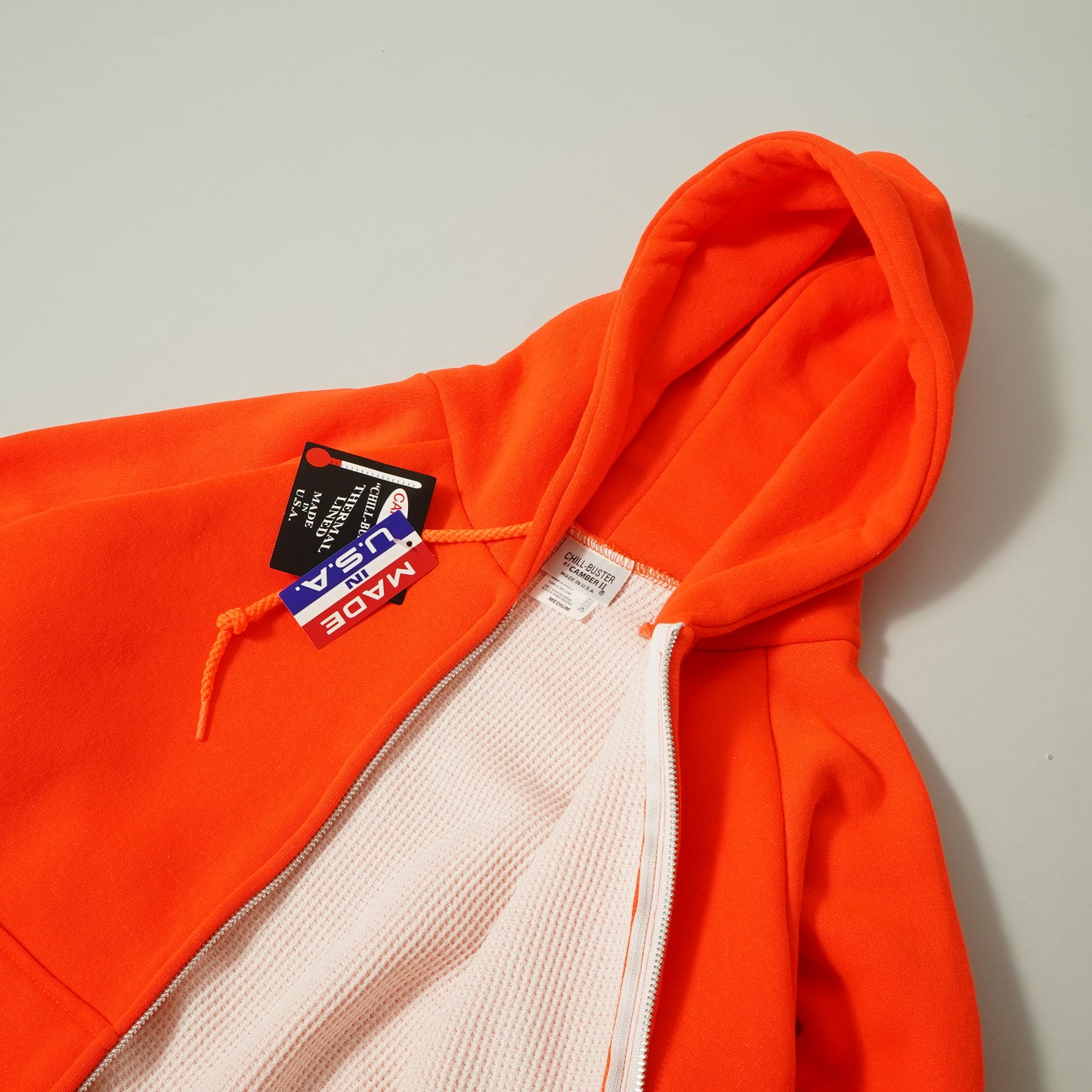 CAMBER CHILL BUSTER Zip Hoodie - Orange