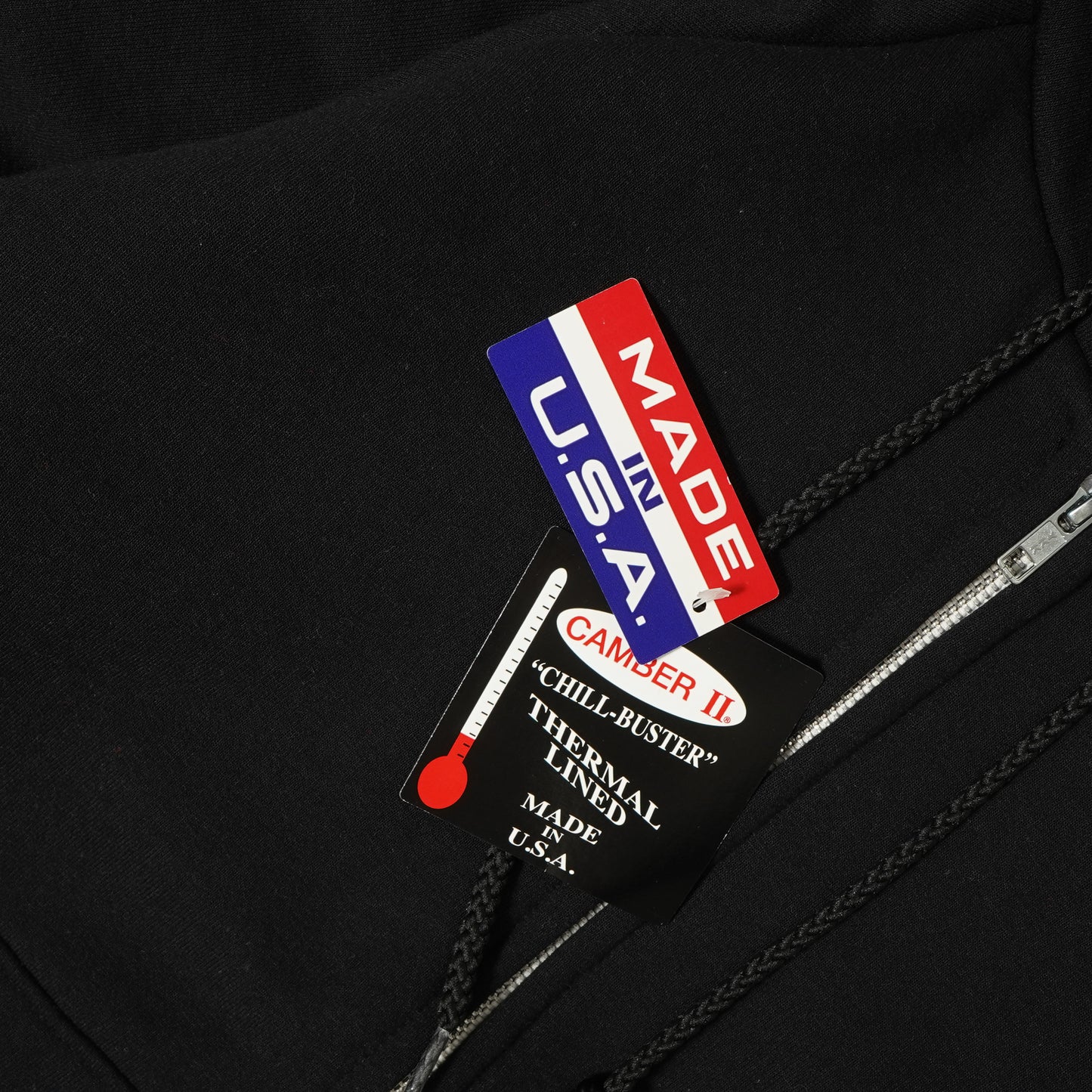CAMBER CHILL BUSTER Zip Hoodie - Black