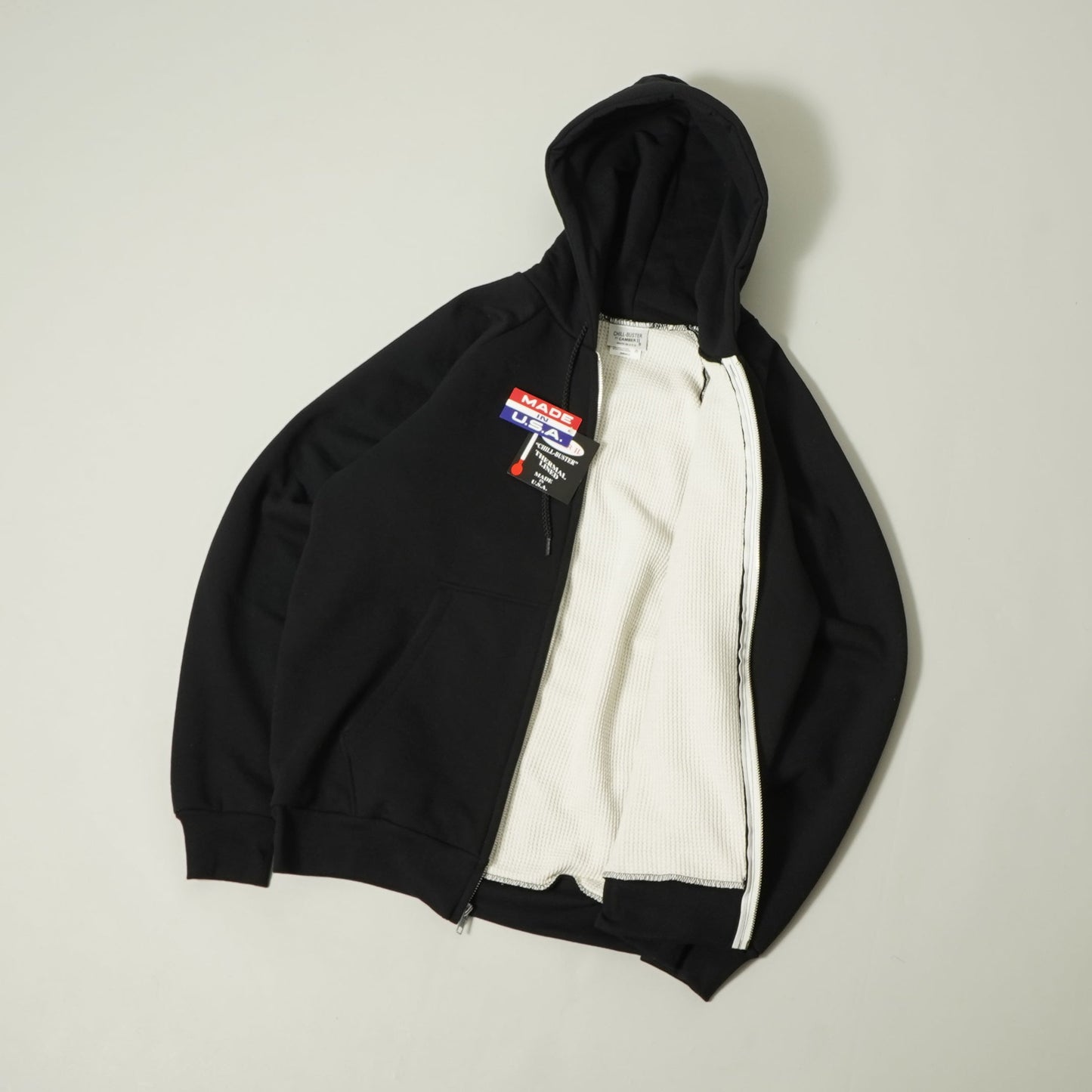 CAMBER CHILL BUSTER Zip Hoodie - Black