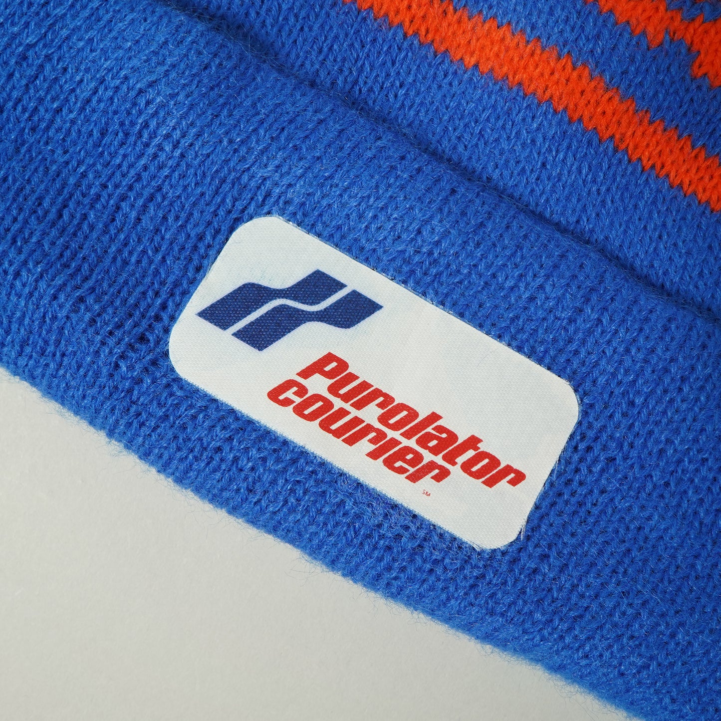 New York Mets x Purolator Courier Pom Pom Beanie