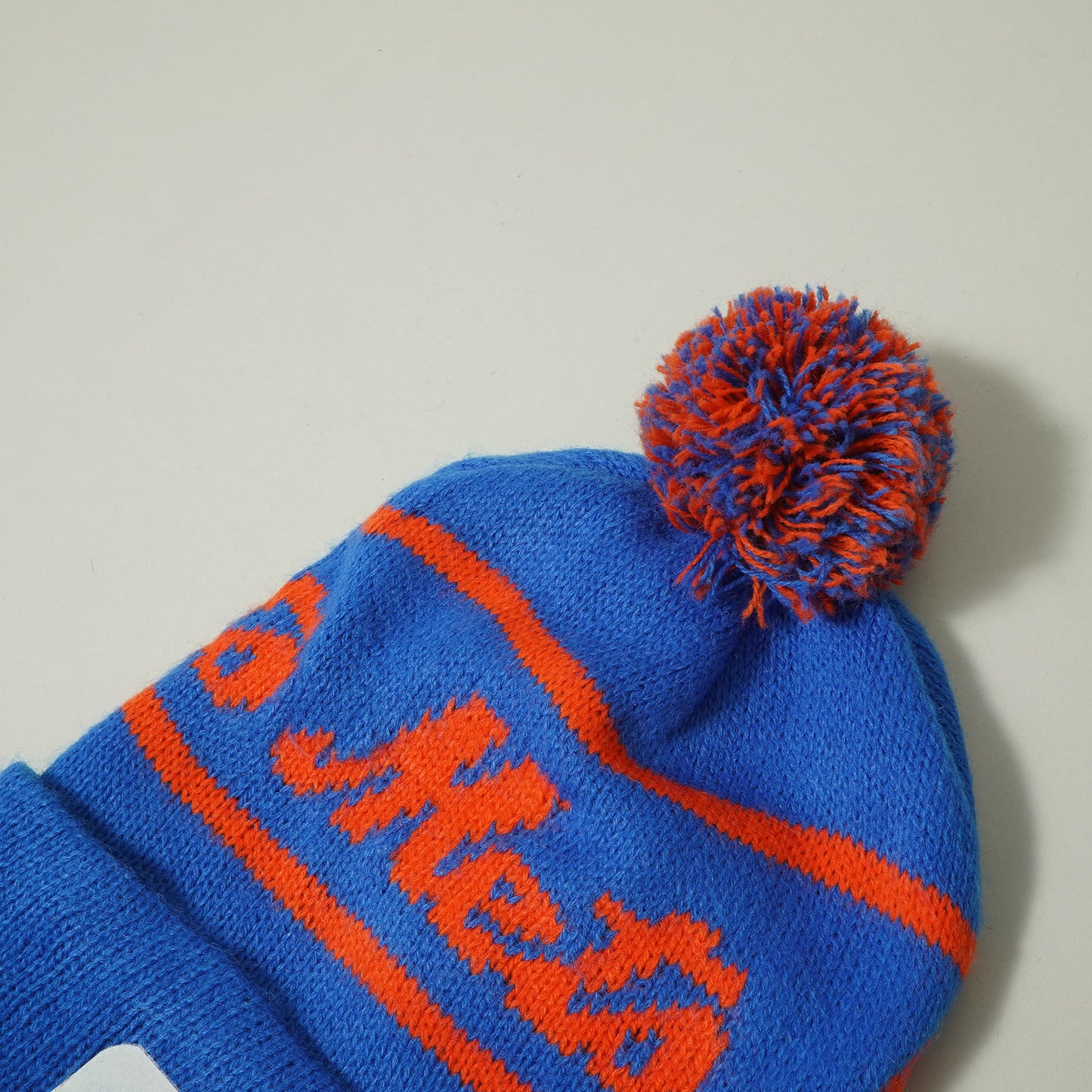 New York Mets x Purolator Courier Pom Pom Beanie