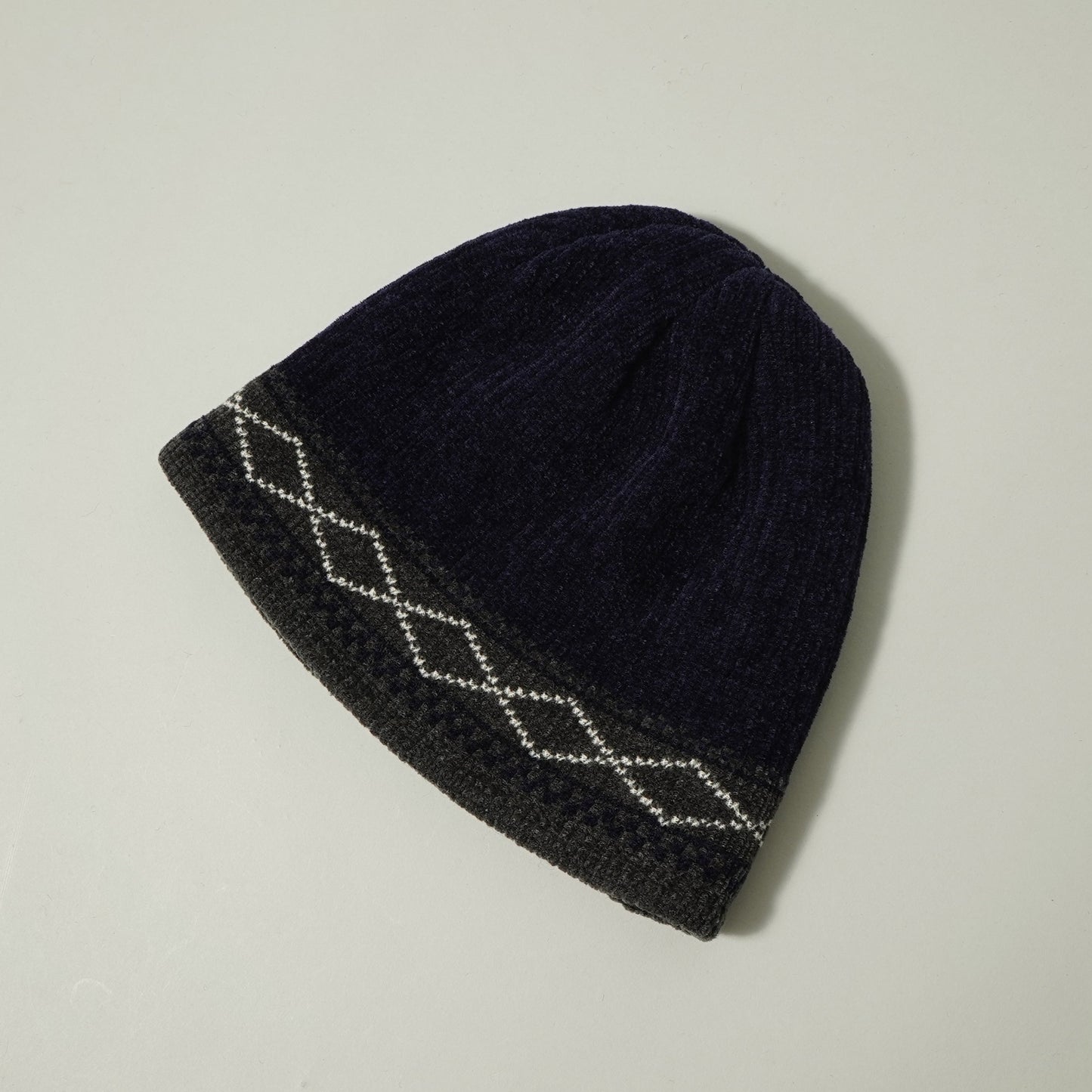 Pattern Cuff Beanie