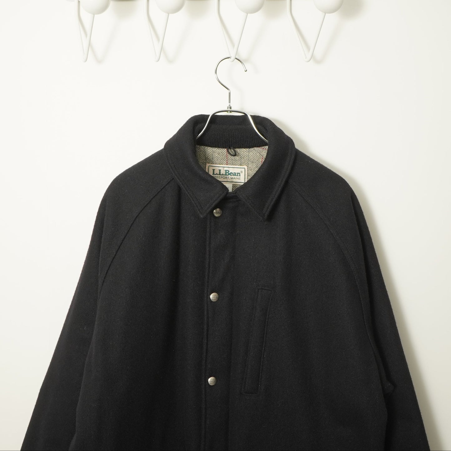 L.L.Bean Layered Wool Coat