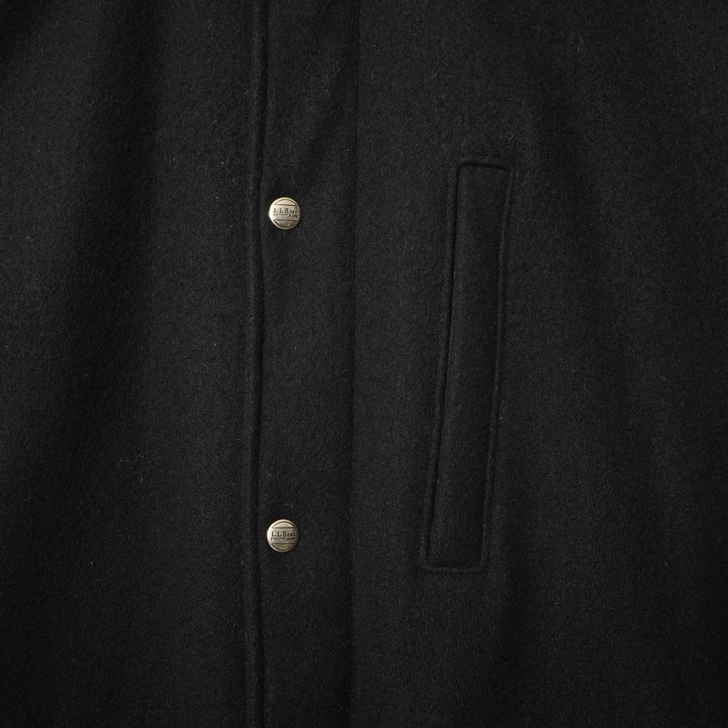 L.L.Bean Layered Wool Coat