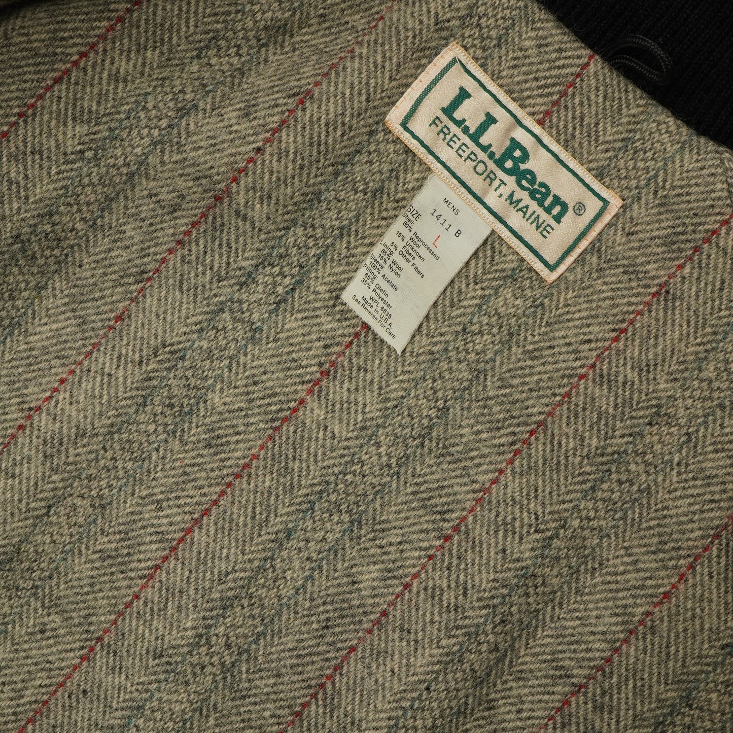 L.L.Bean Layered Wool Coat