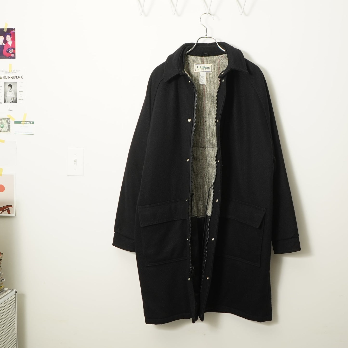 L.L.Bean Layered Wool Coat