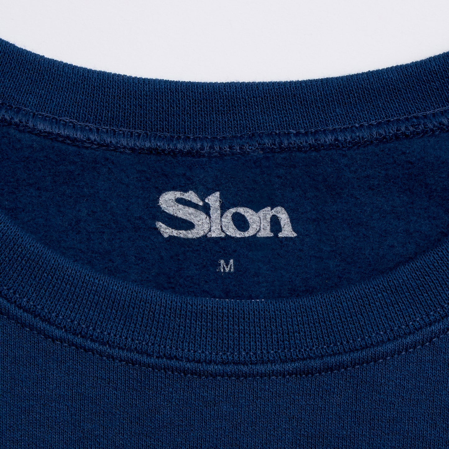 Slon Web Store Crewneck Swearshirt - Washed Navy