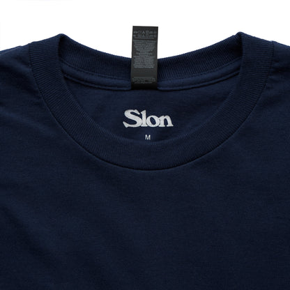 Slon Basic L/S Tee - Navy