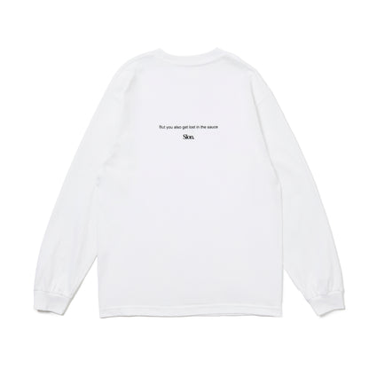 Slon "Sauce" L/S Tee - White