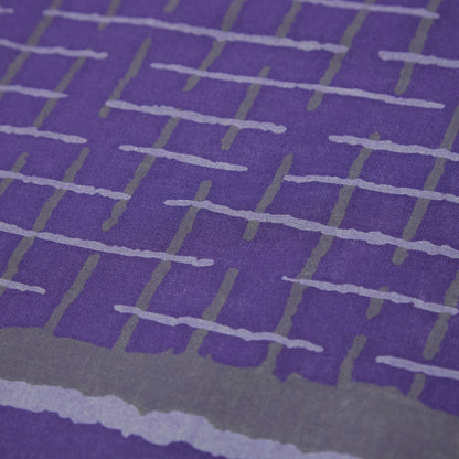 Slon x M U U Graph Check Bandana - Purple
