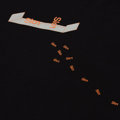 Slon "606" S/S Tee - Black
