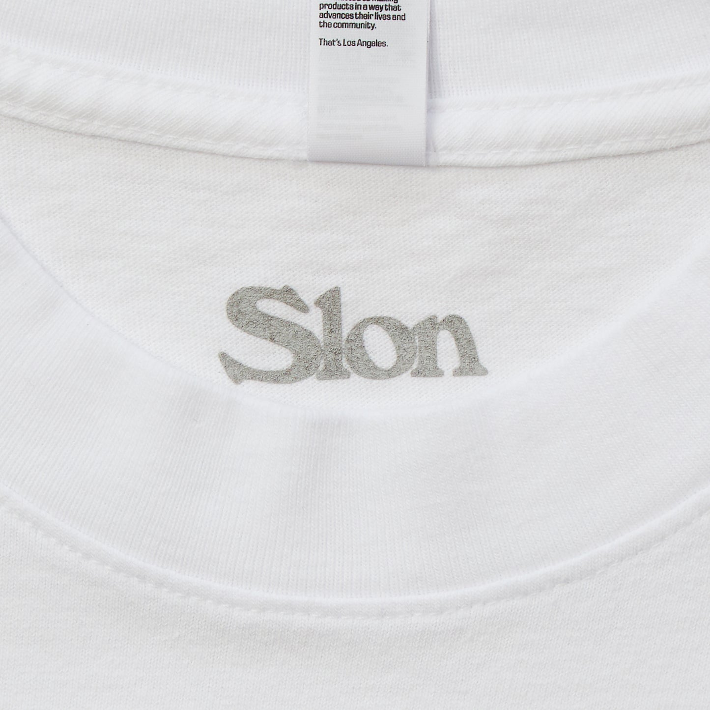 Slon "Post Modern" S/S Tee - White