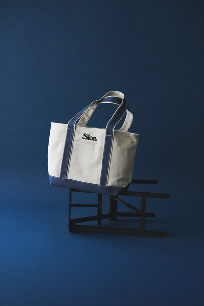 Slon Anytime Tote - Natural/Navy