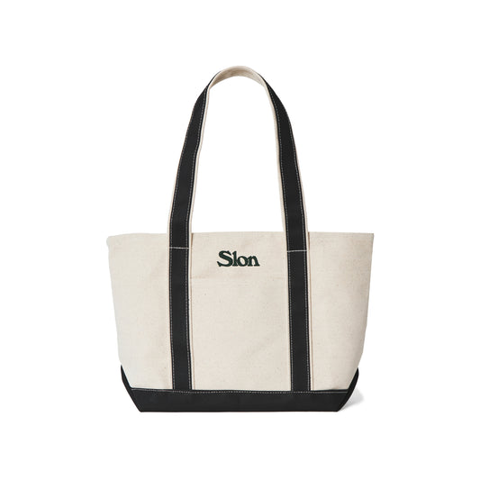 Slon Anytime Tote - Natural/Black