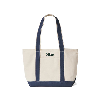Slon Anytime Tote - Natural/Navy