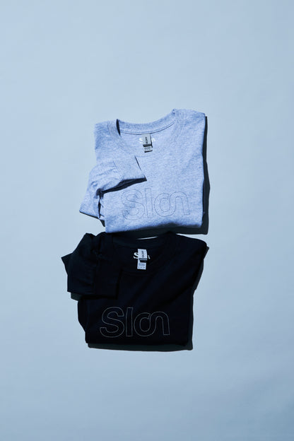Slon RK-1 Outlined L/S Tee - Black