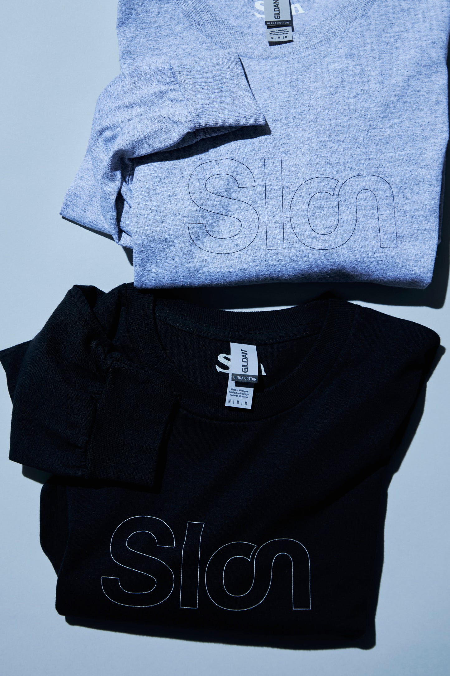 Slon RK-1 Outlined L/S Tee - Black