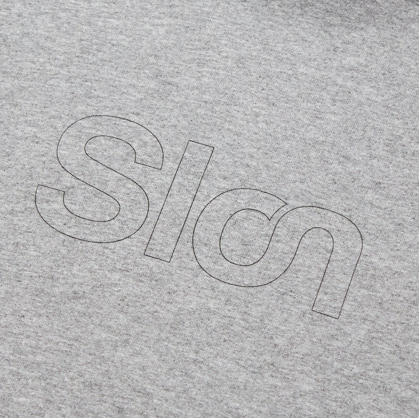Slon RK-1 Outlined L/S Tee - Heather Grey