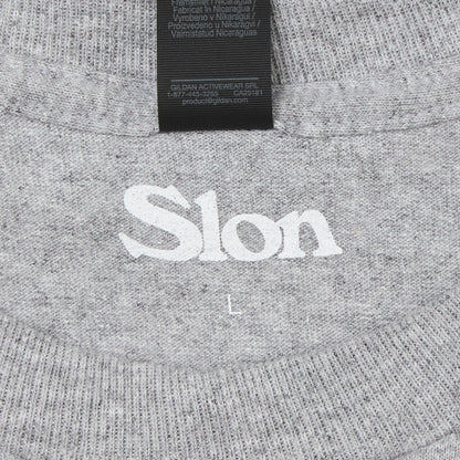 Slon RK-1 Outlined L/S Tee - Heather Grey