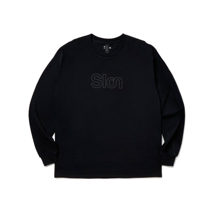 Slon RK-1 Outlined L/S Tee - Black