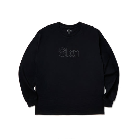Slon RK-1 Outlined L/S Tee - Black