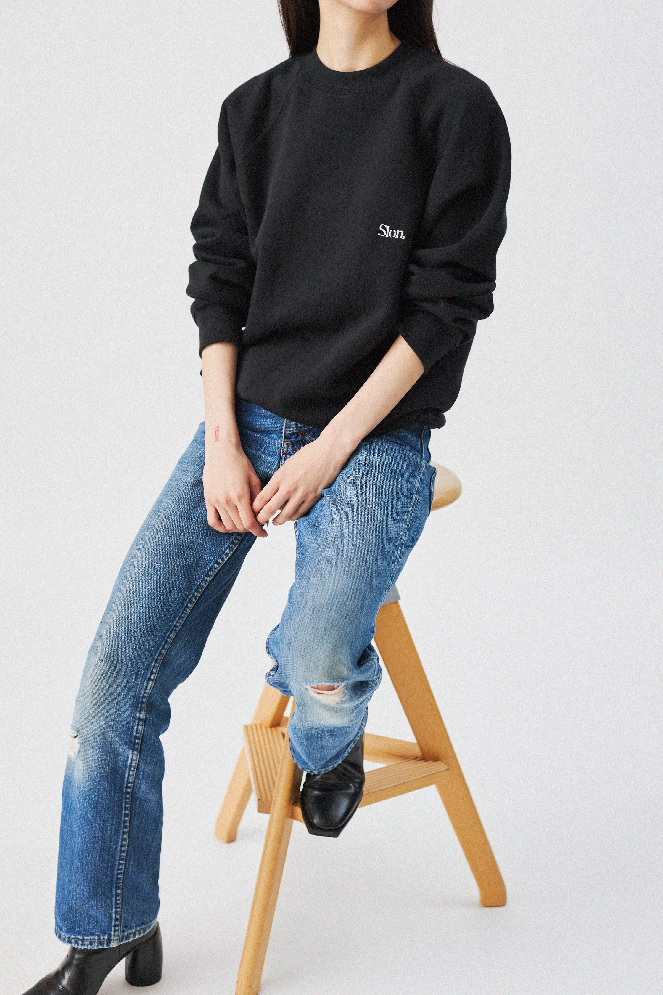 Slon Rusell Raglan Crew \