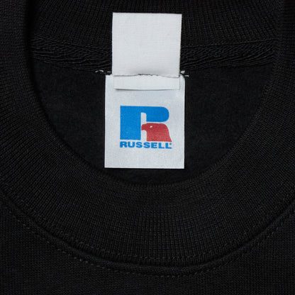 Slon Russell Raglan Crew - Black