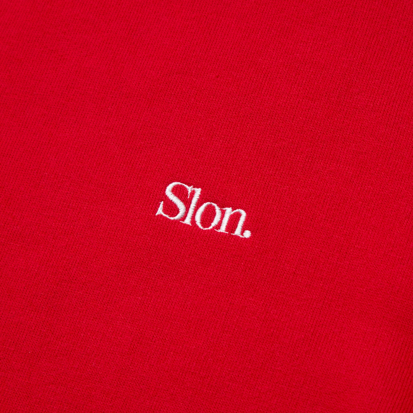 Slon Russell Raglan Crew - Red