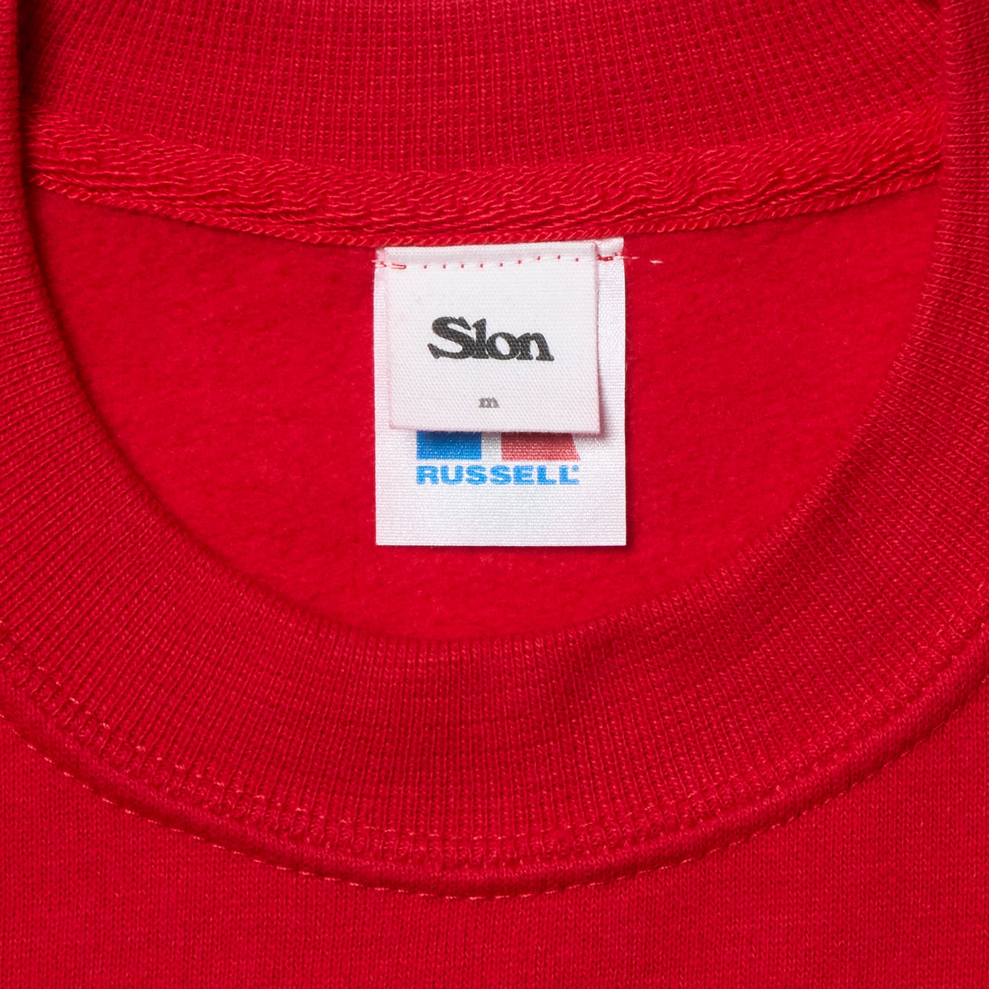Slon Russell Raglan Crew - Red