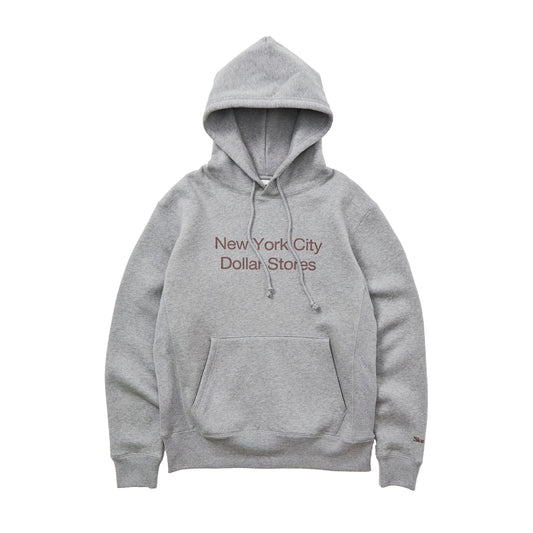 Slon NYC Dollar Stores Varsity Hoodie - Heather Grey