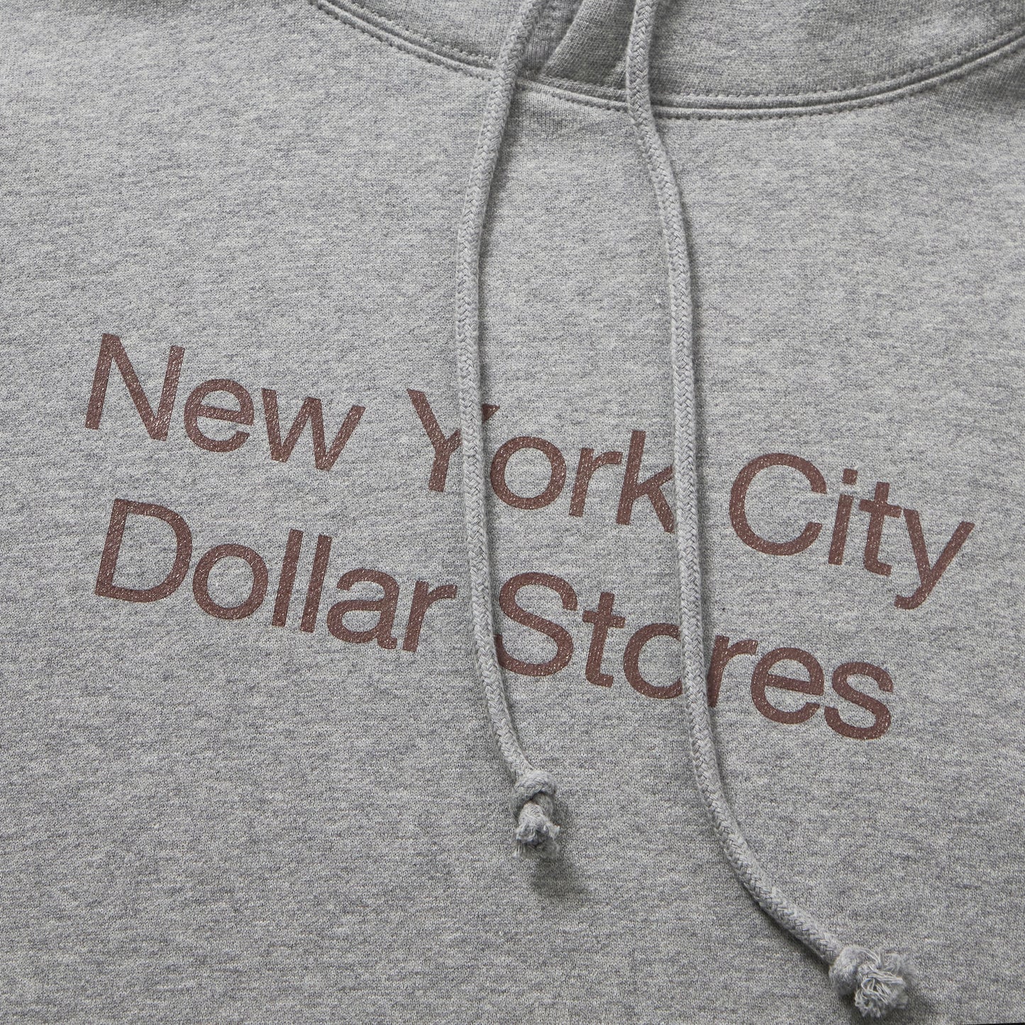 Slon NYC Dollar Stores Varsity Hoodie - Heather Grey