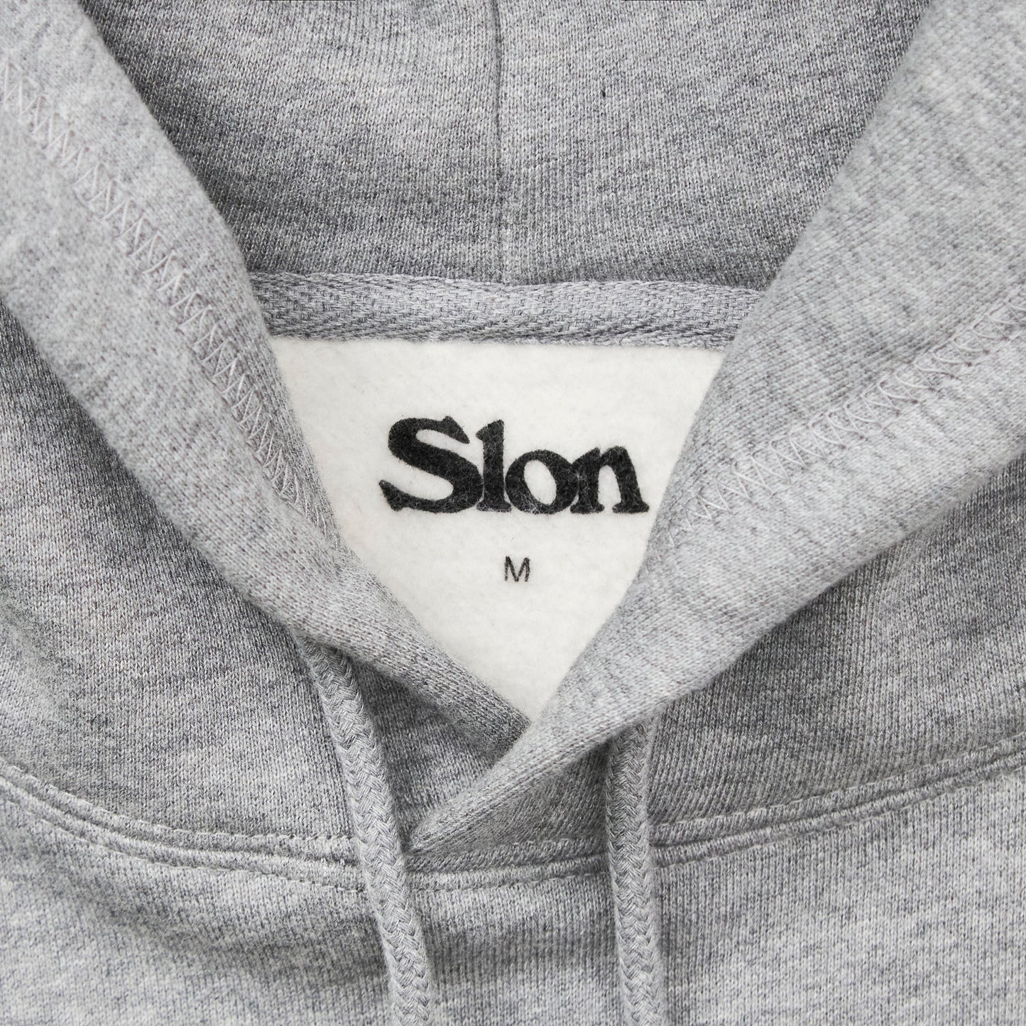 Slon NYC Dollar Stores Varsity Hoodie - Heather Grey