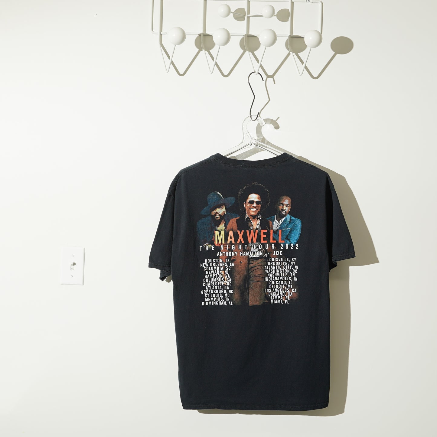 Maxwell Tour 2022 S/S Tee