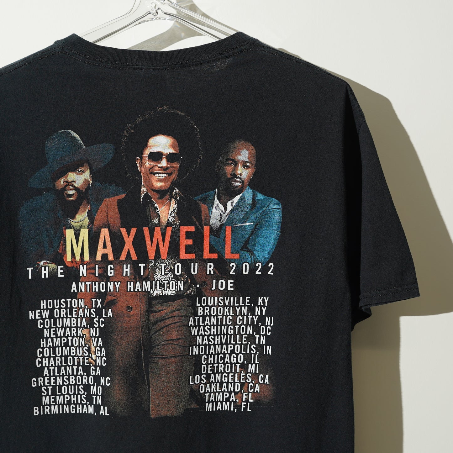 Maxwell Tour 2022 S/S Tee