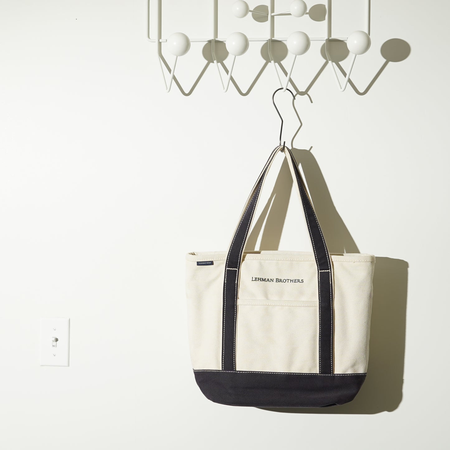 LEHMAN BROTHERS Small Canvas Tote