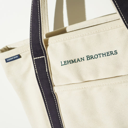 LEHMAN BROTHERS Small Canvas Tote