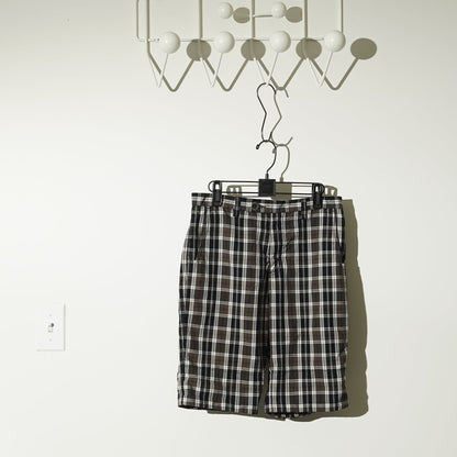 Brooklyn Industries Plaid Cotton Shorts