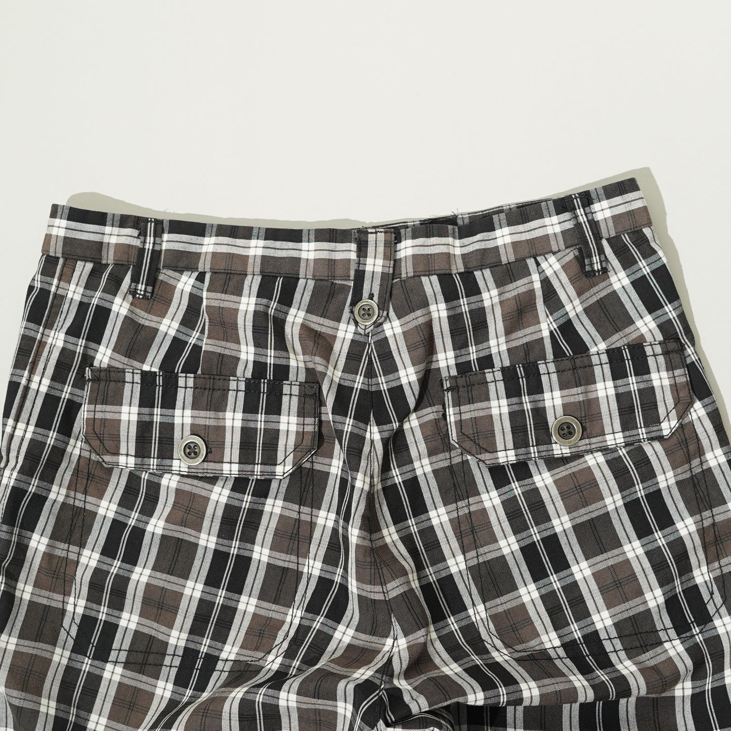 Brooklyn Industries Plaid Cotton Shorts