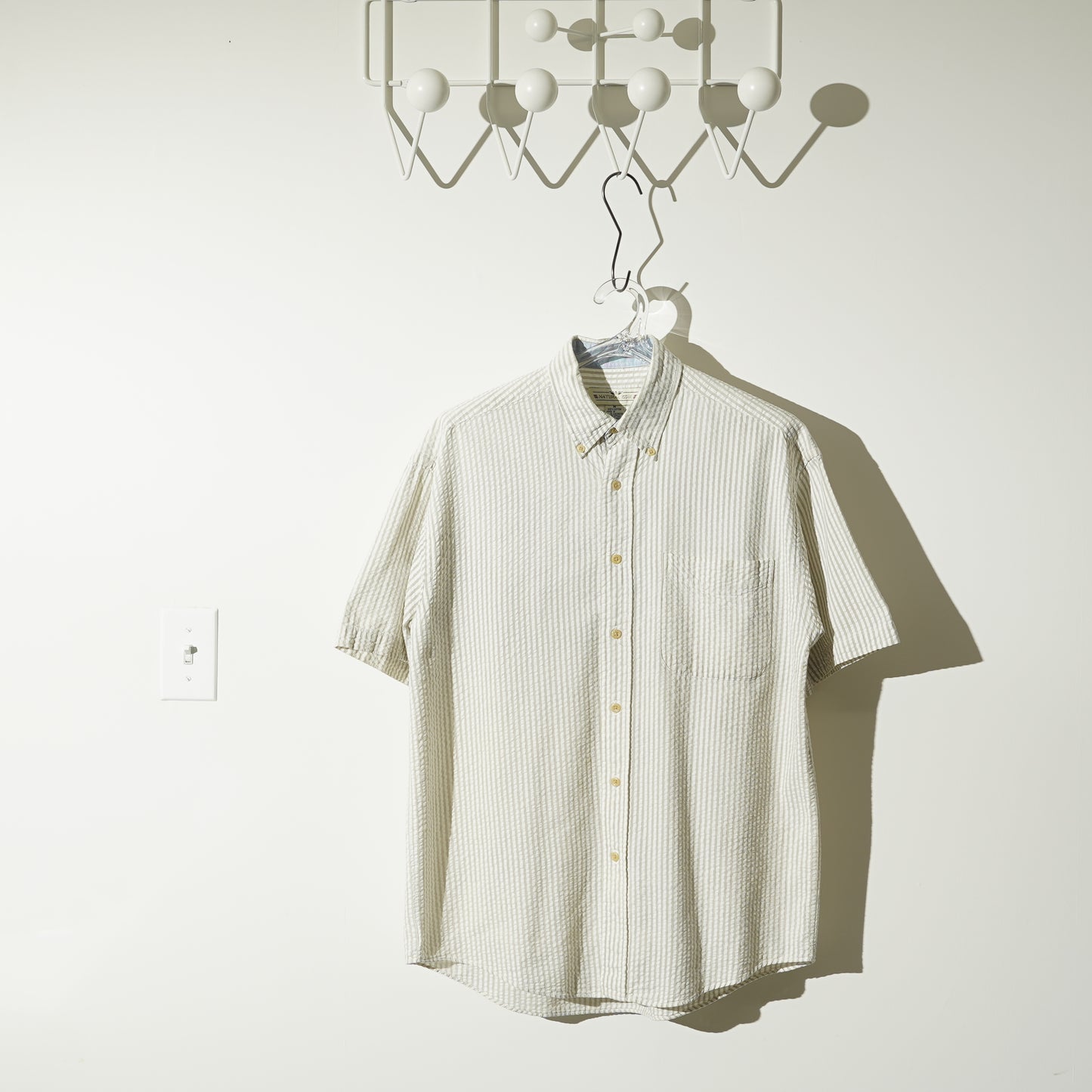 Natural. Issue Striped S/S Shirt