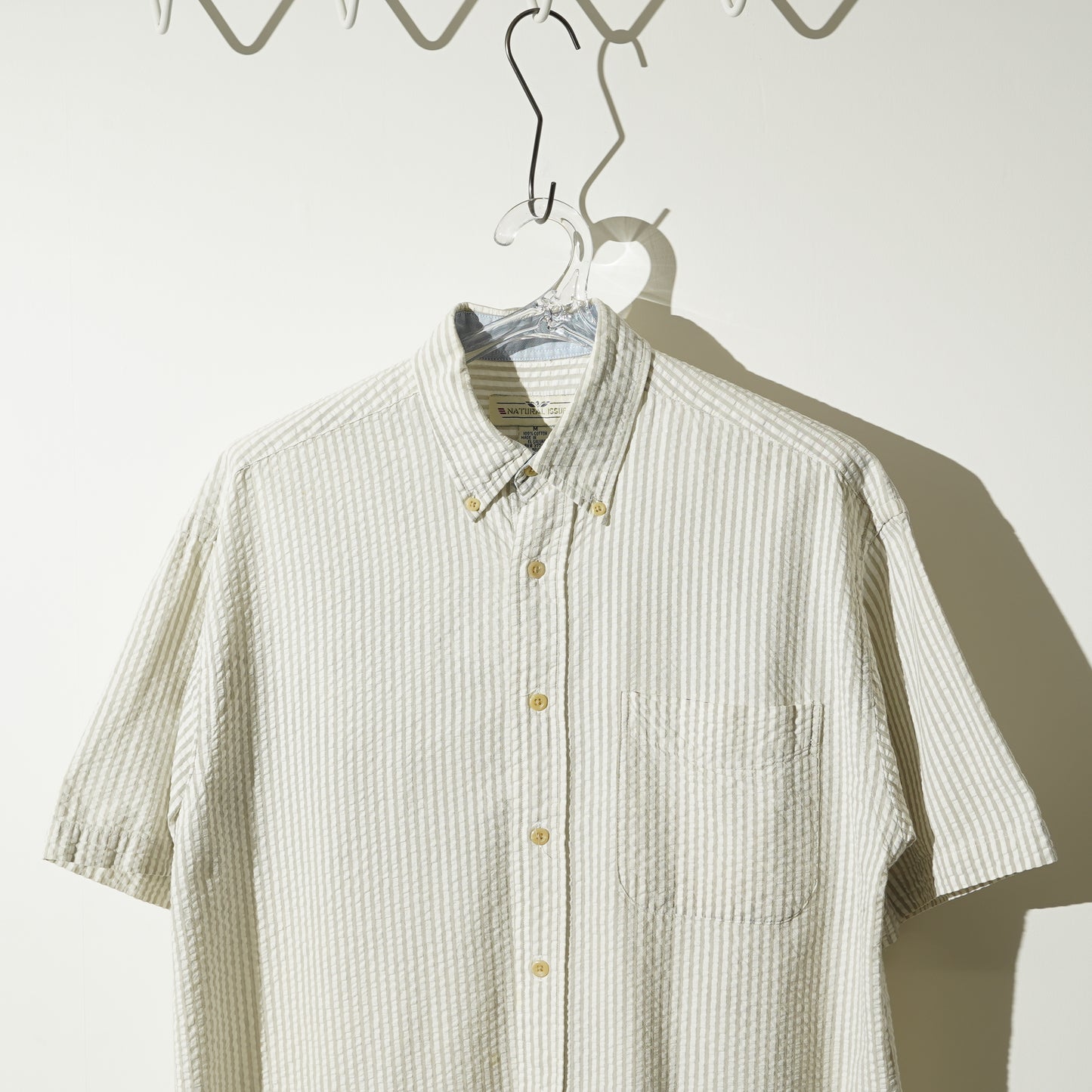 Natural. Issue Striped S/S Shirt