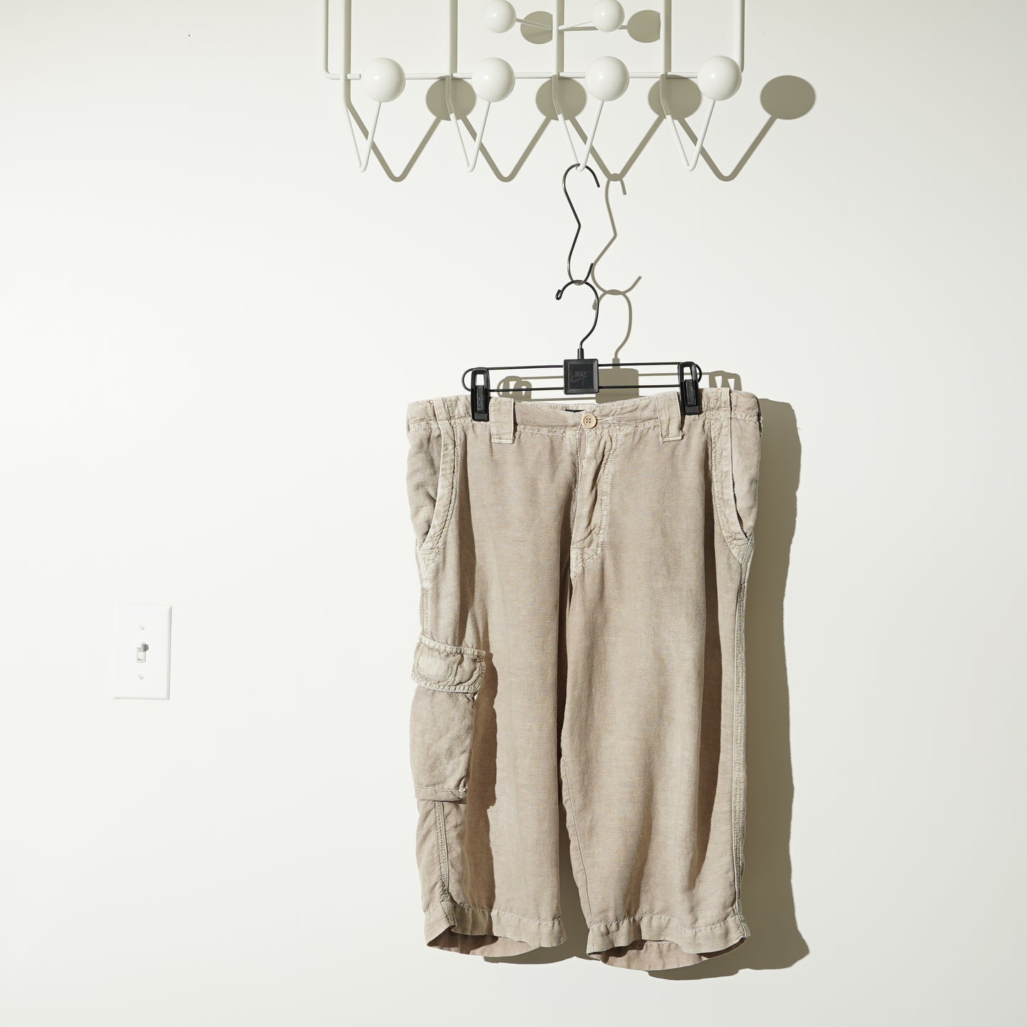 ARMANI JEANS Linen Cargo Shorts