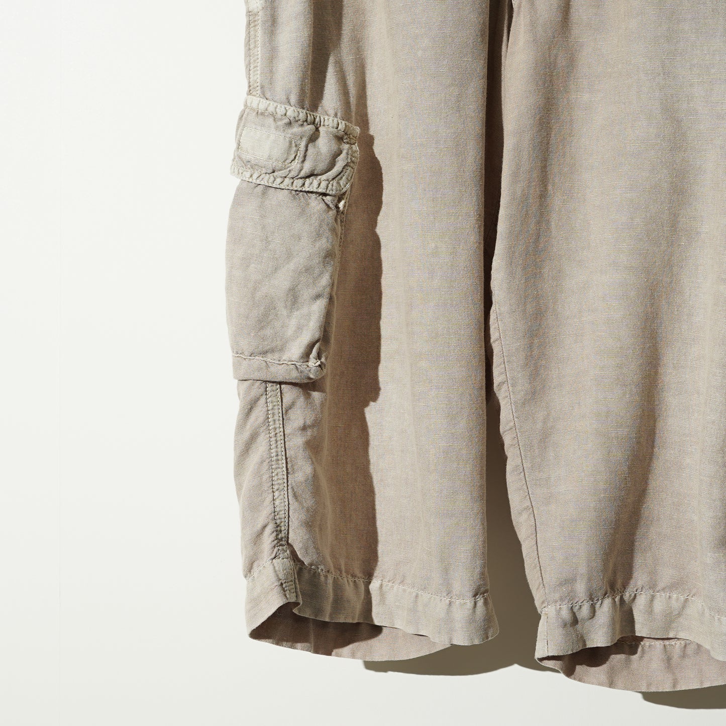 ARMANI JEANS Linen Cargo Shorts