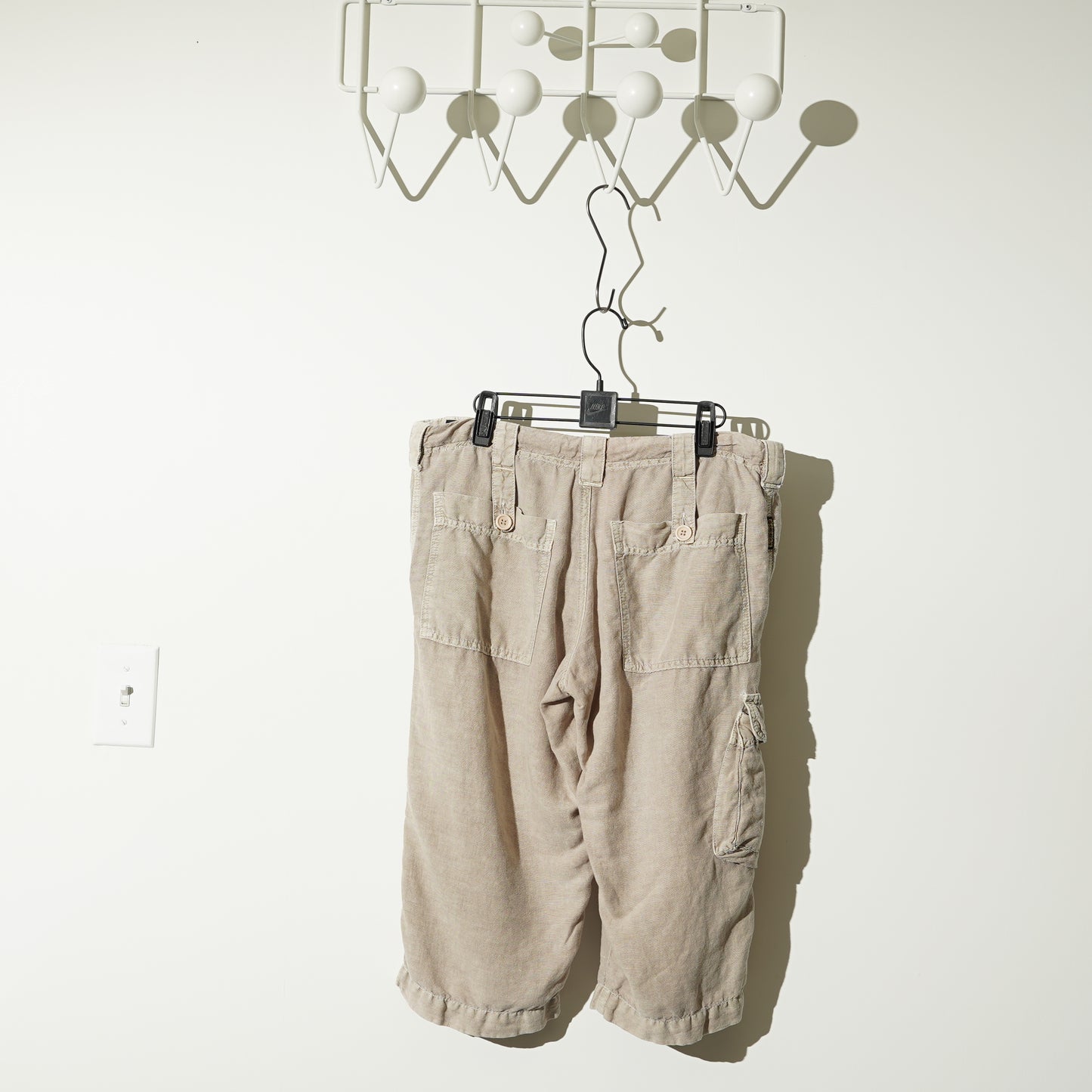 ARMANI JEANS Linen Cargo Shorts