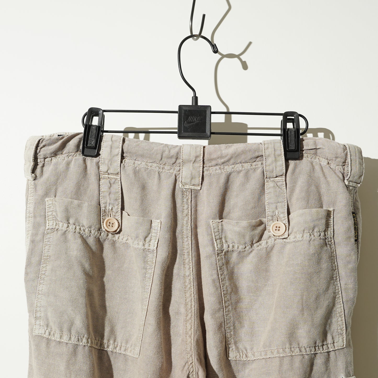 ARMANI JEANS Linen Cargo Shorts