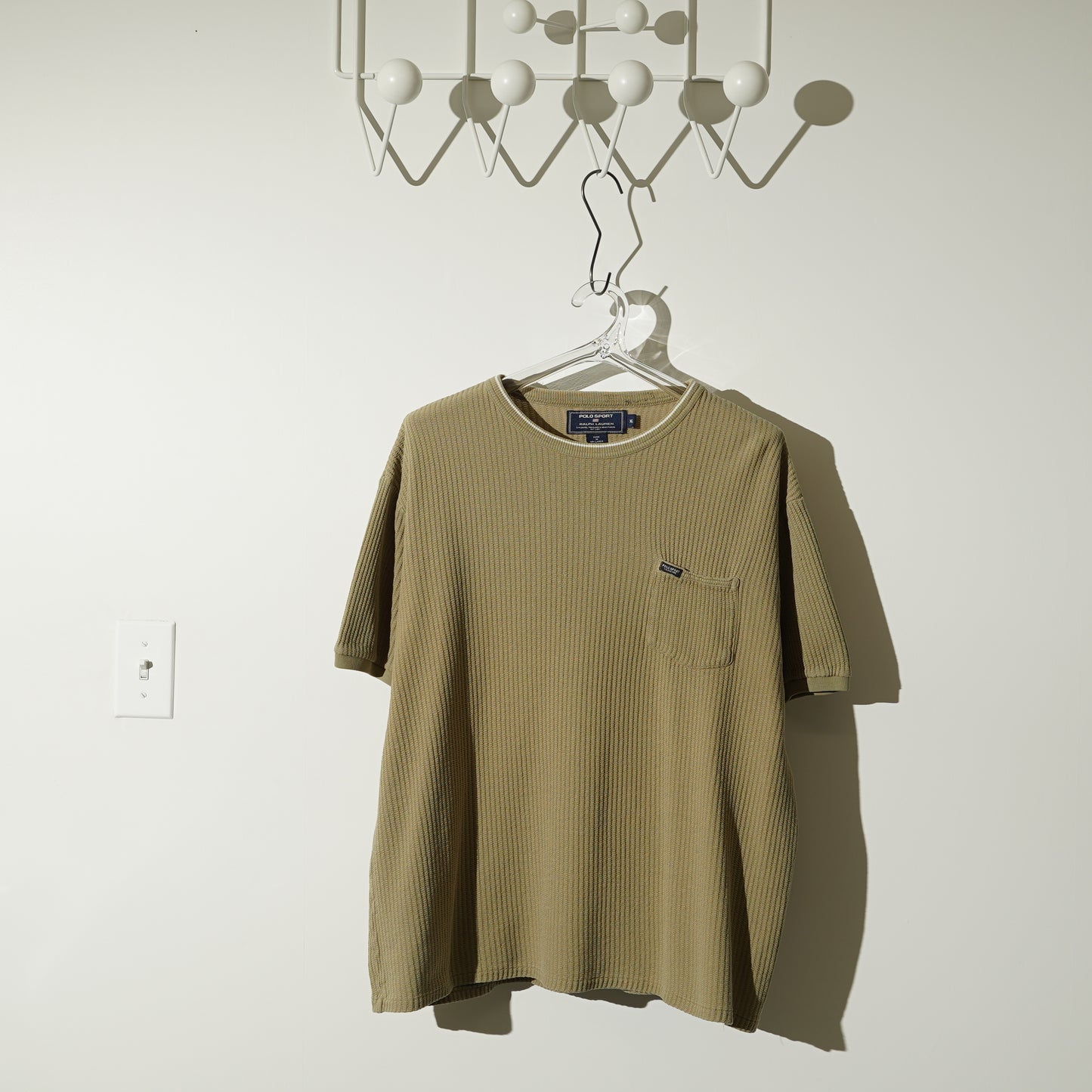 POLO SPORT Waffle Pocket S/S Tee