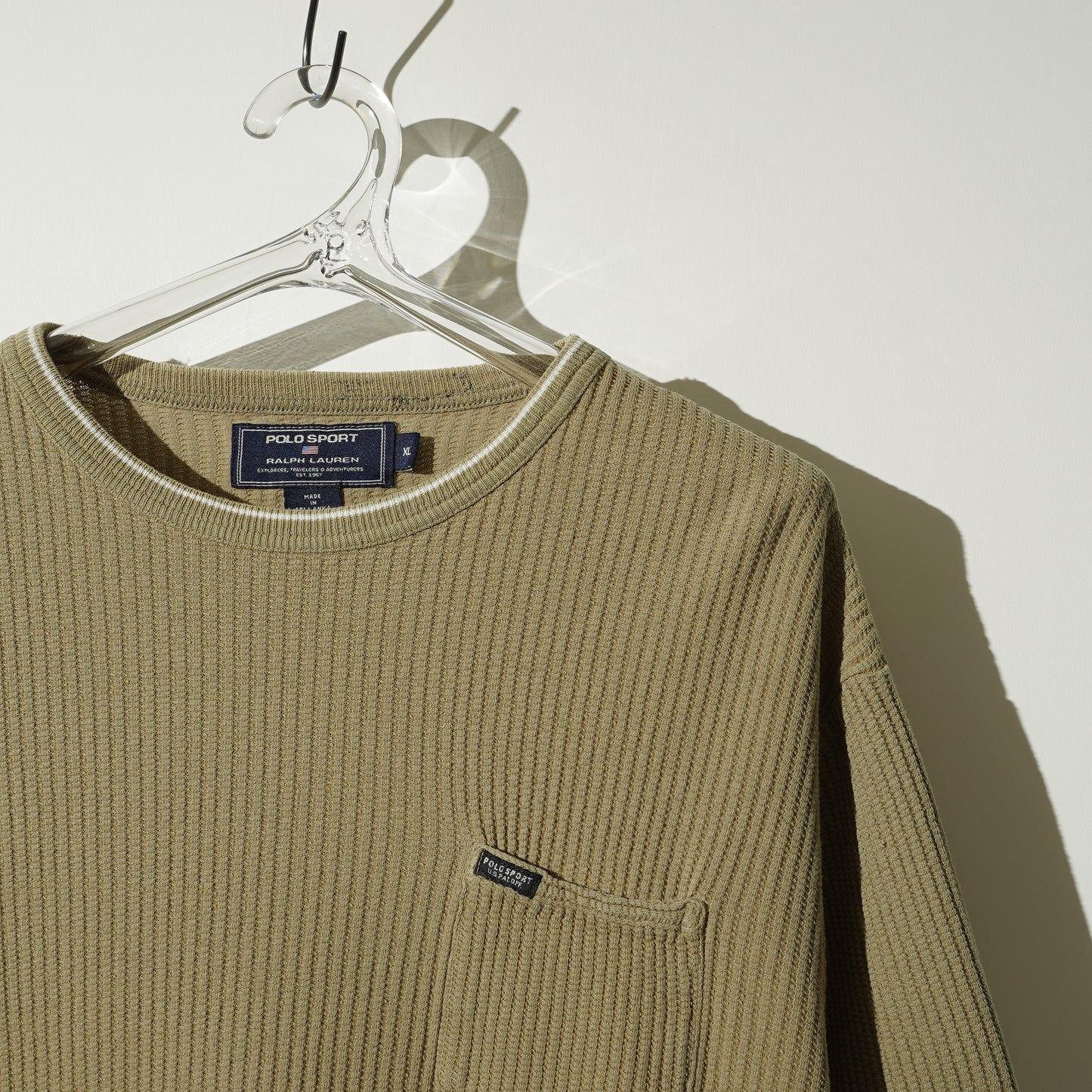 POLO SPORT Waffle Pocket S/S Tee