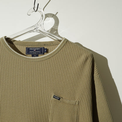 POLO SPORT Waffle Pocket S/S Tee